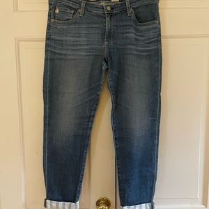 AG Anthropologie Stilt Roll Up Jeans